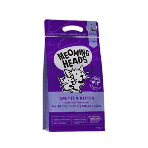 Сухой корм BARKING (MEOWING) HEADS Smitten Kitten для котят с курицей и рисом &quot;Восторженный котенок&quot;