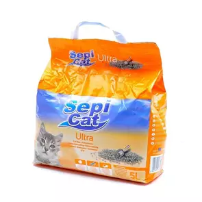 Комкующийся наполнитель Sepiolsa Sepicat Ultra 20409